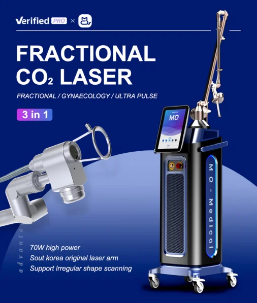 DEPPLUS® Stationary Fractional Co2 Laser Scar Wrinkle Removal Machine