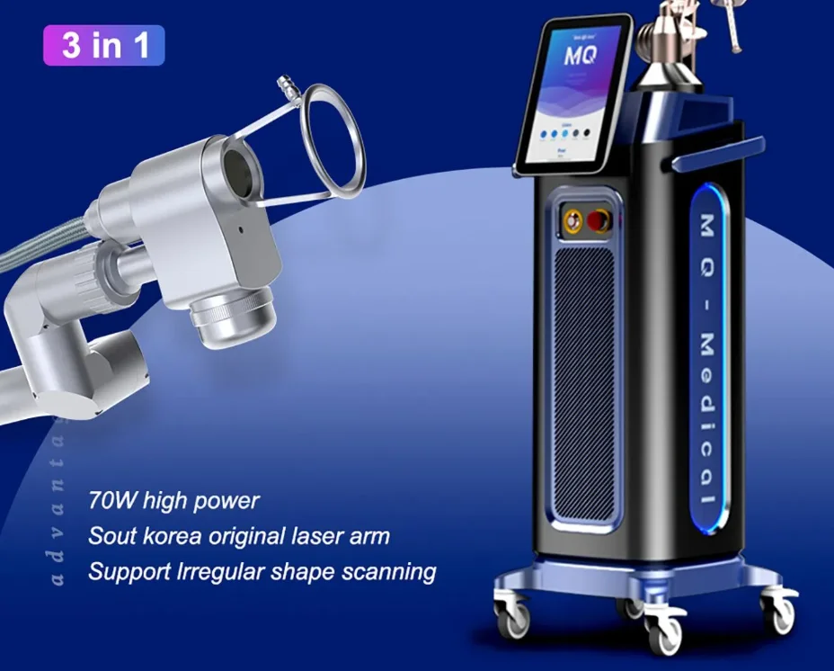 DEPPLUS® Stationary Fractional Co2 Laser Scar Wrinkle Removal Machine