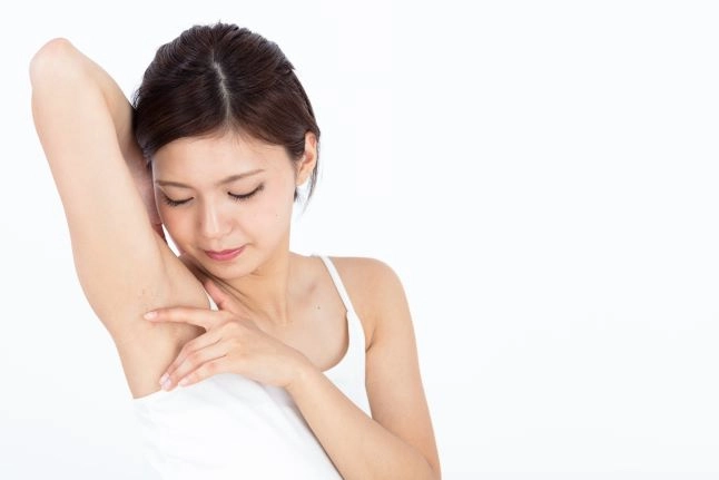 Women after hair removal