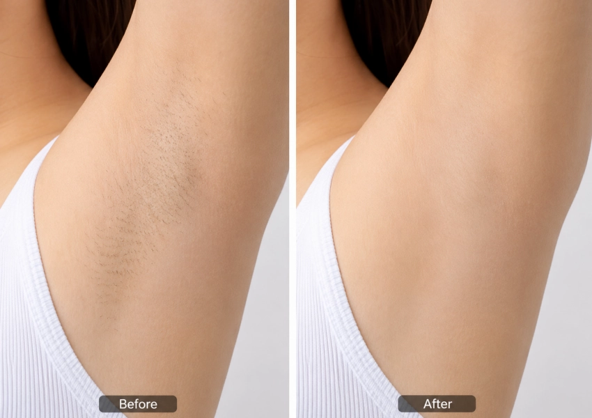 armpit comparison