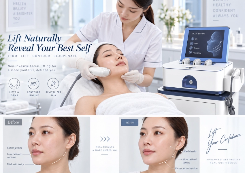HIFU Jawline Lifting for Clinics How to Build a High-Value Facial Contouring Menu